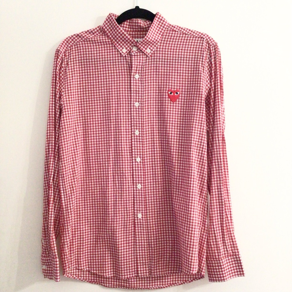 Comme des Garcons PLAY Plaid Shirt
